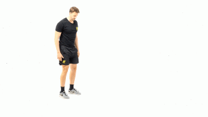 DE PIE-SIN MATERIAL-CARDIO-POSICION FLEXIONES CON ESCALADA MANOS