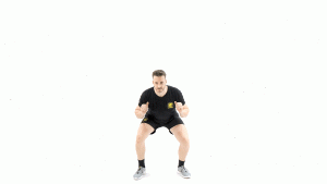 DE PIE-SIN MATERIAL-CARDIO-RESISTENCIA-SENTADILLAS CON SALTOS