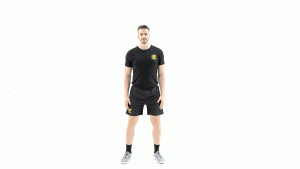DE PIE-SIN MATERIAL-CARDIO-SALTOS EN TIJERAS