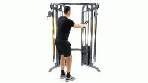 POLEA-DORSAL-PULL OVER BILATERAL CON CUERDA