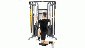 POLEA-DORSAL-REMO ALTO UNILATERAL CON RODILLA EN SUELO