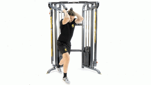 POLEA-TRICEPS-TRASNUCA HORIZONTAL CON CUERDA