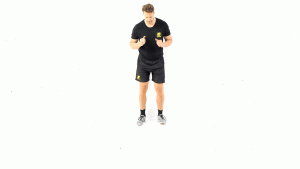 DE PIE-SIN MATERIAL-CARDIO-MINI SPRINTS CORTOS