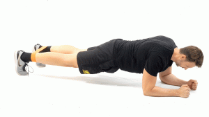 MINIBANDA-SUELO-TIJERAS CON SALTO EN PLANCHA CON ANTEBRAZOS