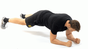 SIN MATERIAL-SUELO-ABDOMEN-PLANCHA FRONTAL TOCAR RODILLA AL CODO CON ANTEBRAZOS