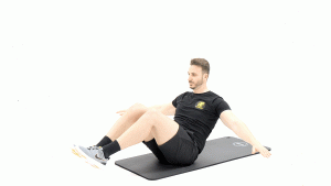 SIN MATERIAL-SUELO-ABDOMEN-SENTADO EN SUSPENSION EXTENDER PIERNAS Y SUBIR BRAZOS AL MISMO TIEMPO